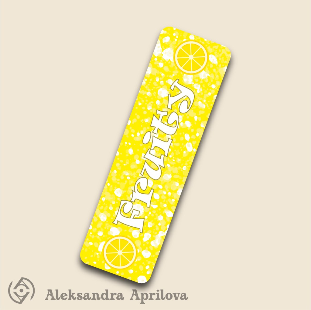 Книгоразделител „Fruity с дъх на&nbsp;лимон“